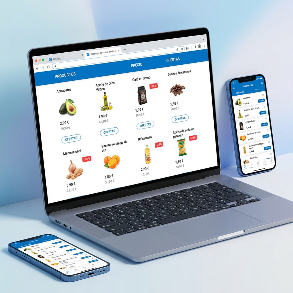 Catálogo Digital Mockup